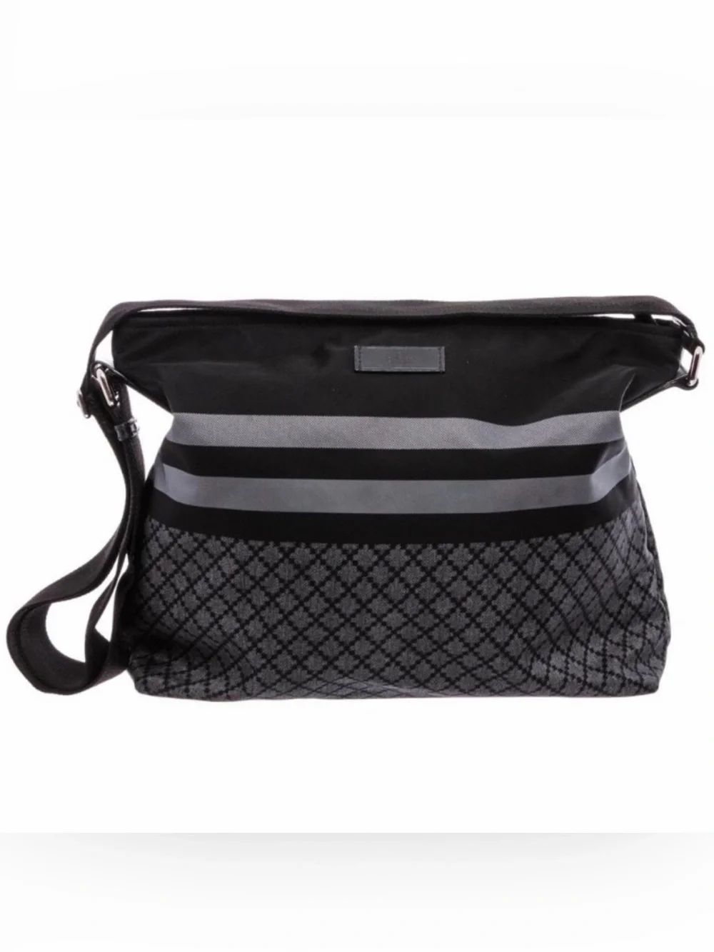 Gucci Unisex Crossbody Messenger Diamanté Nylon Shoulder Bag